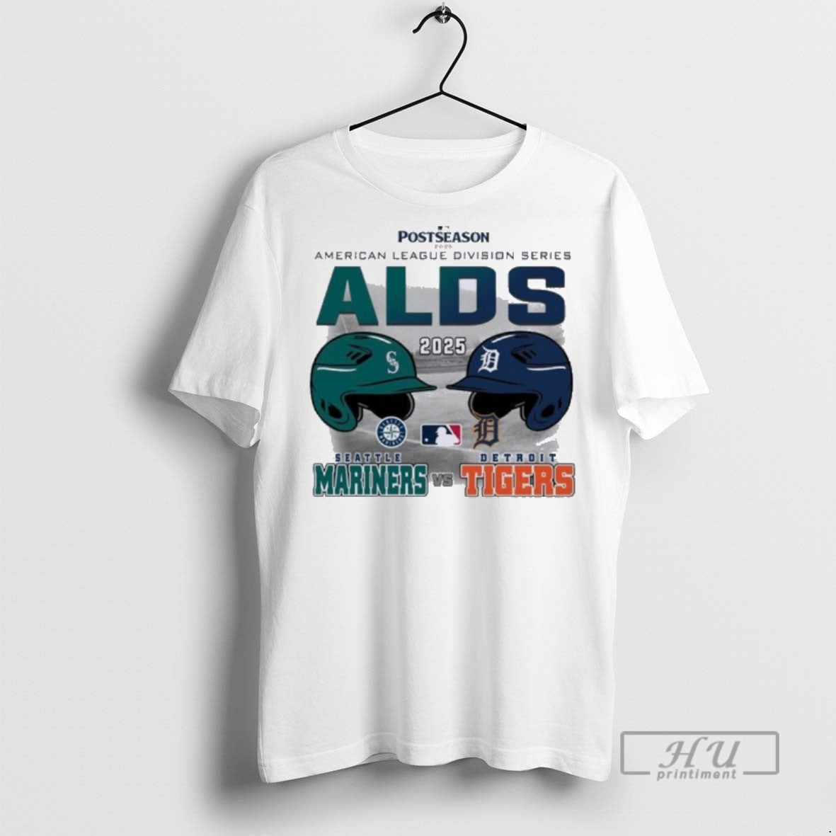 Officials Alds Matchup 2025 Tigers Vs Mariners T Shirt Unisex T-shirt, Sweatshirt, Hoodie, Long Sleeve Tee - T-Shirt, Sweatshirt, Hoodie