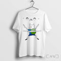 Officials Adventure Time Finn Jake Hat Face Bar White Unisex T-shirt, Sweatshirt, Hoodie, Long Sleeve Tee - T-Shirt, Sweatshirt, Hoodie