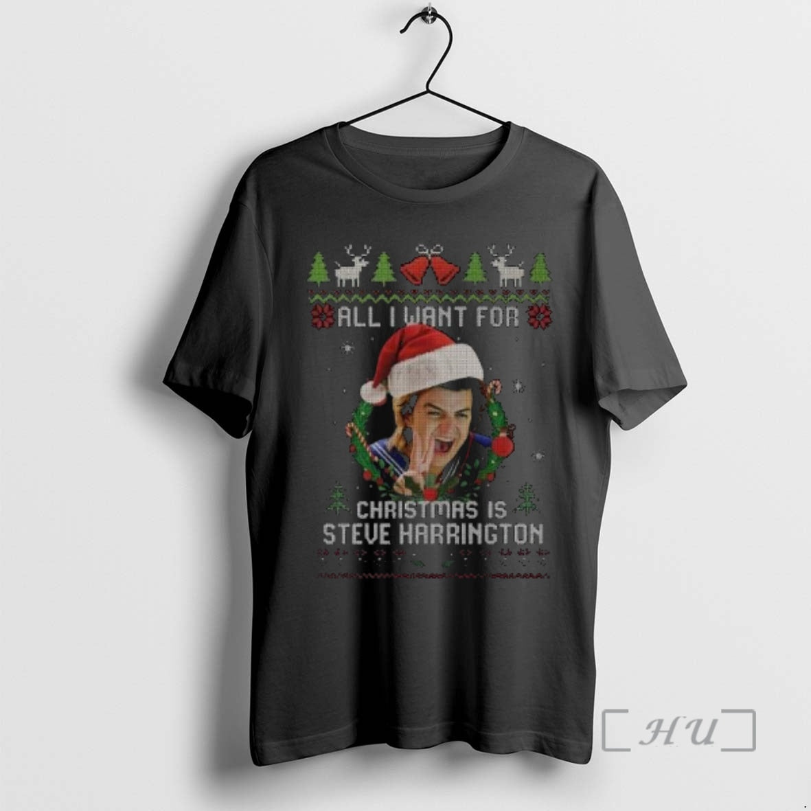 Officials All I Want Is Steve Harrington Circle Black T-Shirts, Hoodie, Sweatshirt - T-Shirt, Sweatshirt, Hoodie