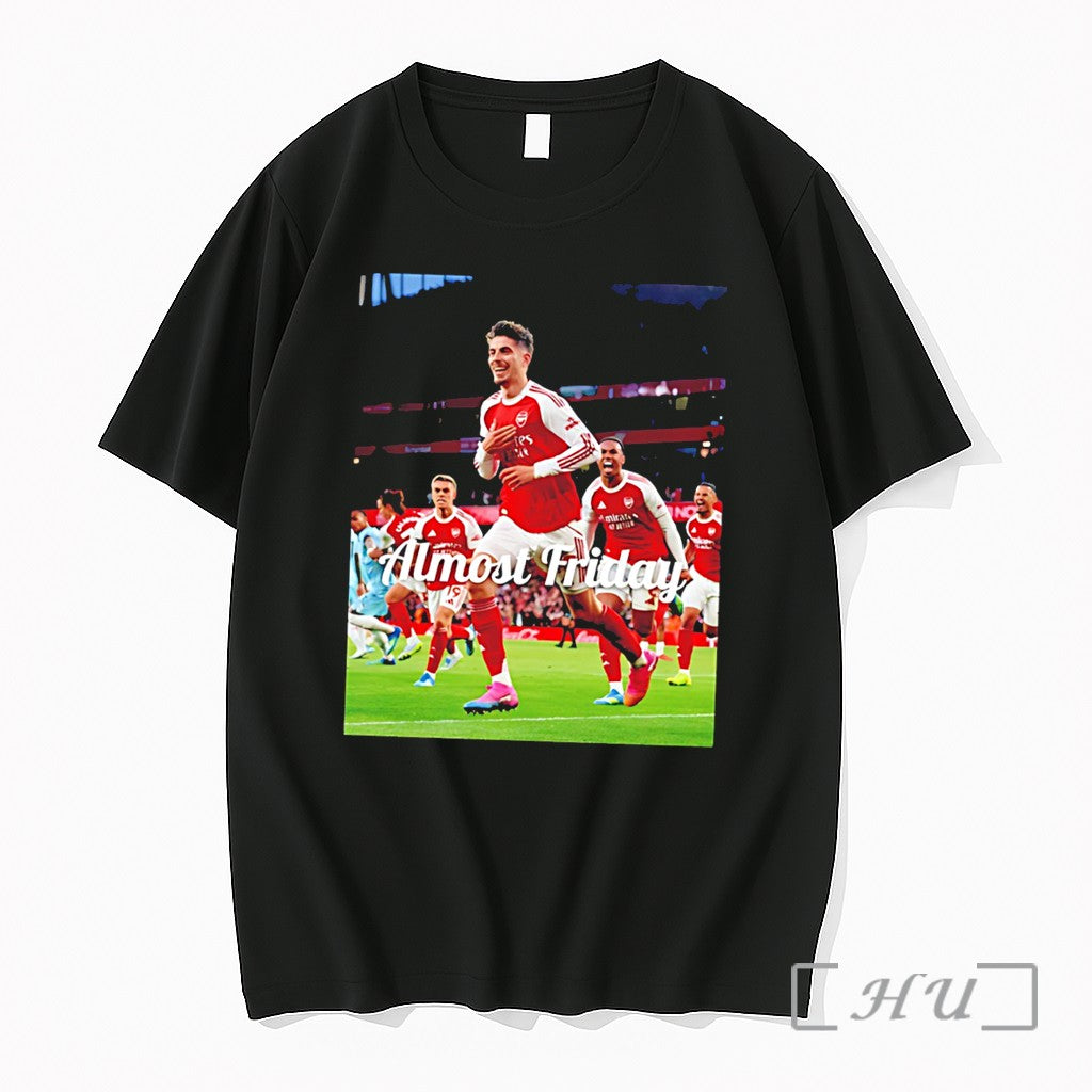 Officials Almost Friday Arsenal Prem Champs 2026 Tee Unisex T-shirt, Sweatshirt, Hoodie, Long Sleeve Tee - T-Shirt, Sweatshirt, Hoodie