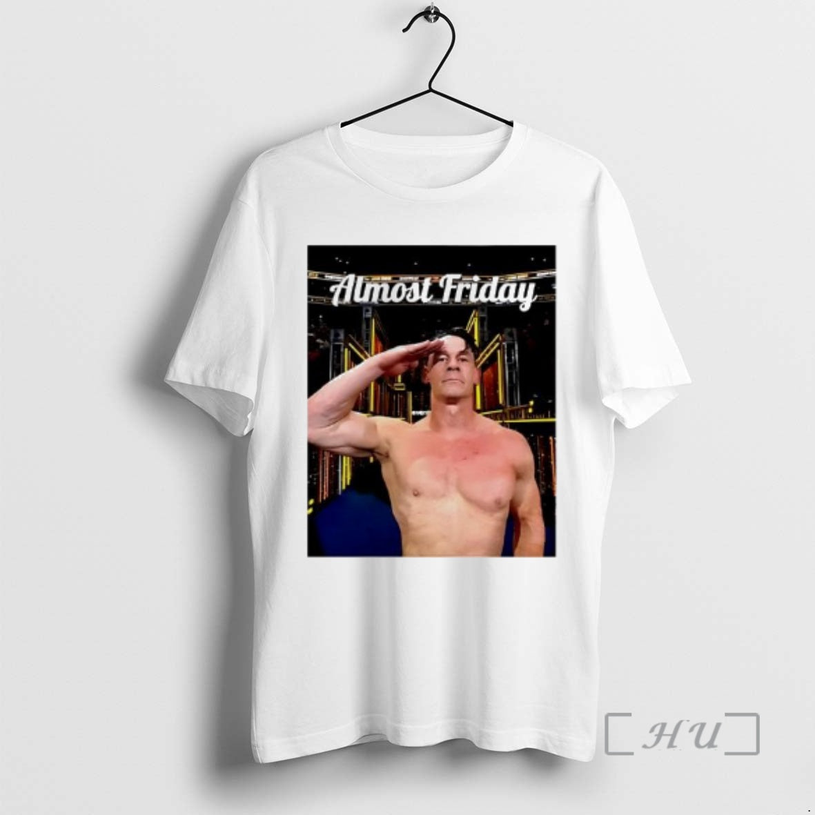 Officials Almost Friday John Cena Salute T-Shirts, Hoodie, Sweatshirt - T-Shirt, Sweatshirt, Hoodie