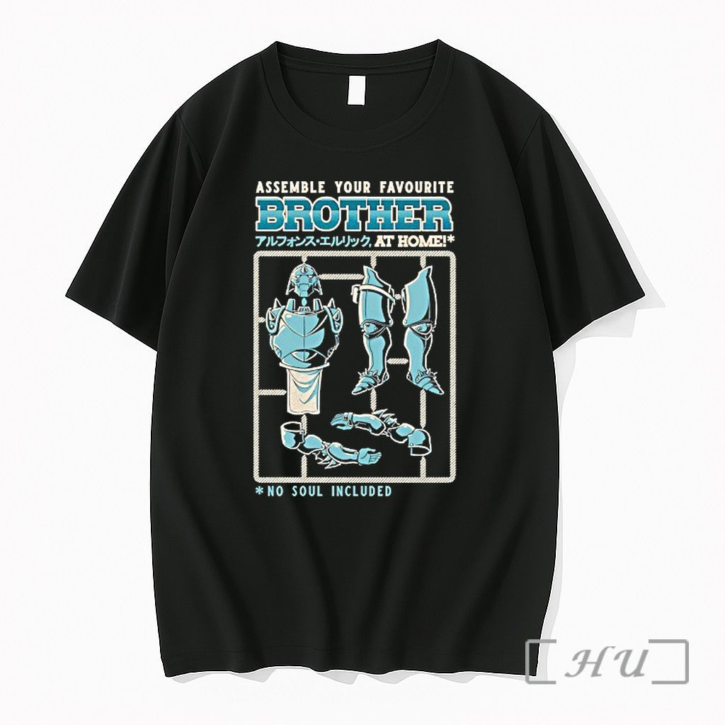 Officials Alphonse Elric Assemble Your Favourute Brother At Home No Soul Included Premium T Shirts - T-Shirt, Sweatshirt, Hoodie