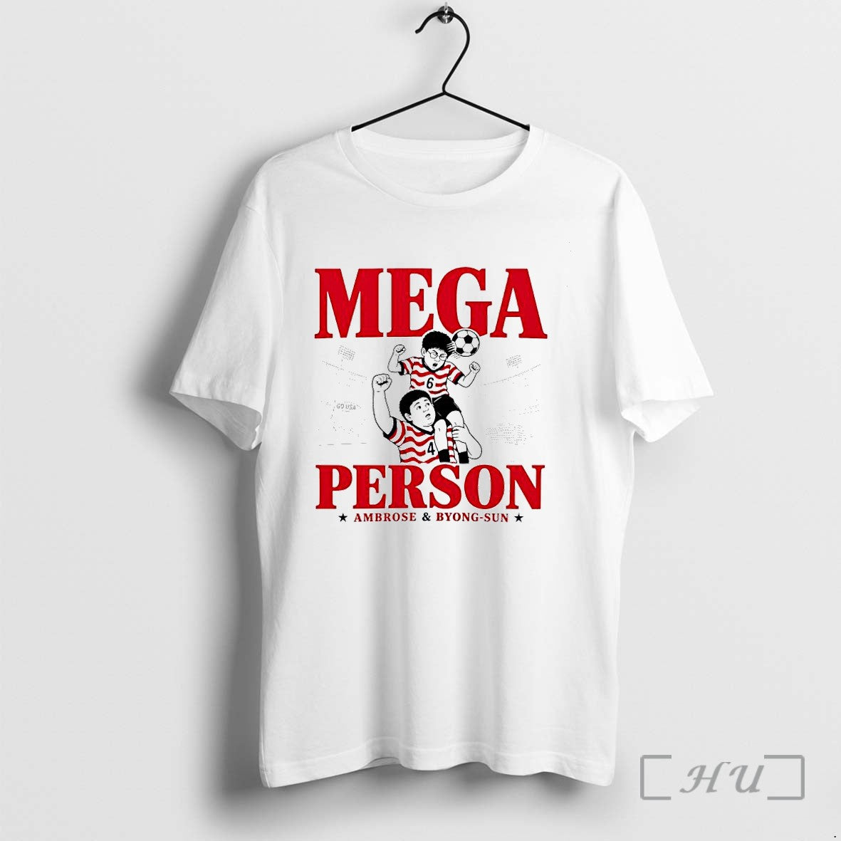 Officials Ambrose Byong Sun United States National Team Soccer Mega Person Premium T Shirts Sweater - T-Shirt, Sweatshirt, Hoodie