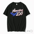 Officials America 250 Eagle Patriotic Anniversary Unisex T-shirt, Sweatshirt, Hoodie, Long Sleeve Tee - T-Shirt, Sweatshirt, Hoodie