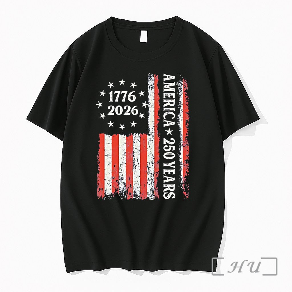 Officials America 250 Years Usa 250th Usa Birthday 1776 2026 Unisex T-shirt, Sweatshirt, Hoodie, Long Sleeve Tee - T-Shirt, Sweatshirt, Hoodie
