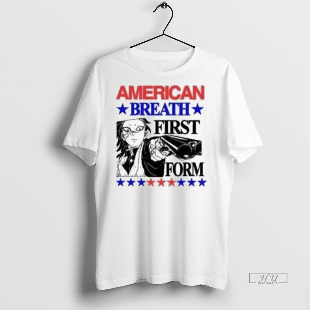 Officials American Breath First Form 2025 Shirt Sweater Unisex T-shirt, Sweatshirt, Hoodie, Long Sleeve Tee - T-Shirt, Sweatshirt, Hoodie