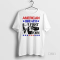 Officials American Breath First Form 2025 Shirt Sweater Unisex T-shirt, Sweatshirt, Hoodie, Long Sleeve Tee - T-Shirt, Sweatshirt, Hoodie