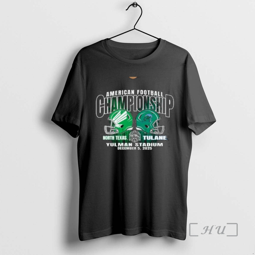 Officials American Football Championship North Texas Mean Green Vs Tulane Green Wave Yulman Stadium Dec T-Shirts, Hoodie, Sweatshirt - T-Shirt, Sweatshirt, Hoodie