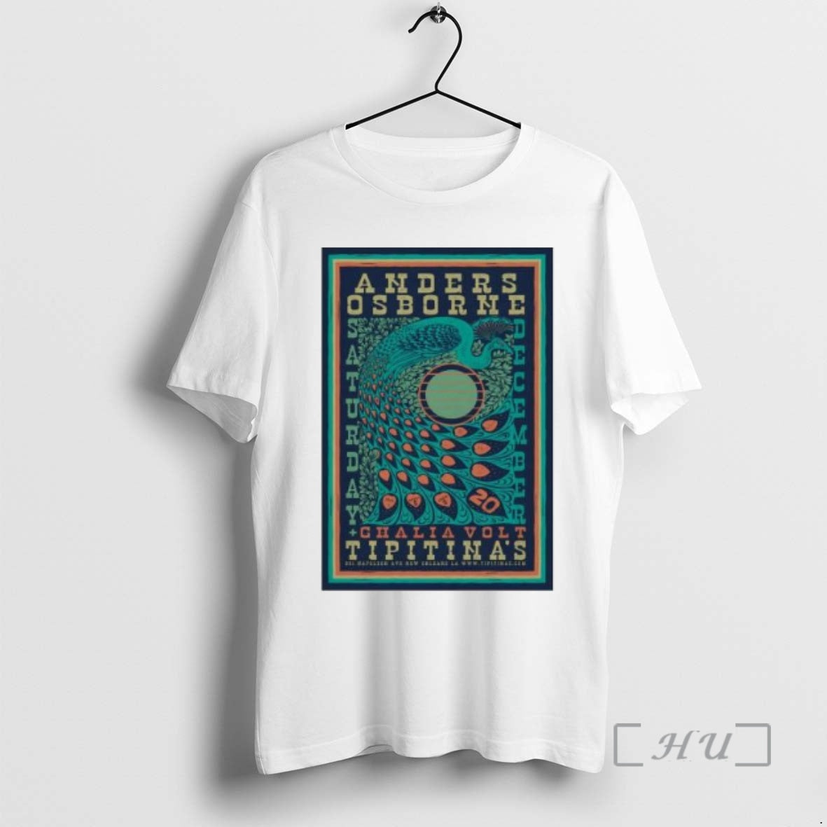 Officials Anders Osborne Event New Orleans Dec 20 2025 Circle White T-Shirts, Hoodie, Sweatshirt - T-Shirt, Sweatshirt, Hoodie