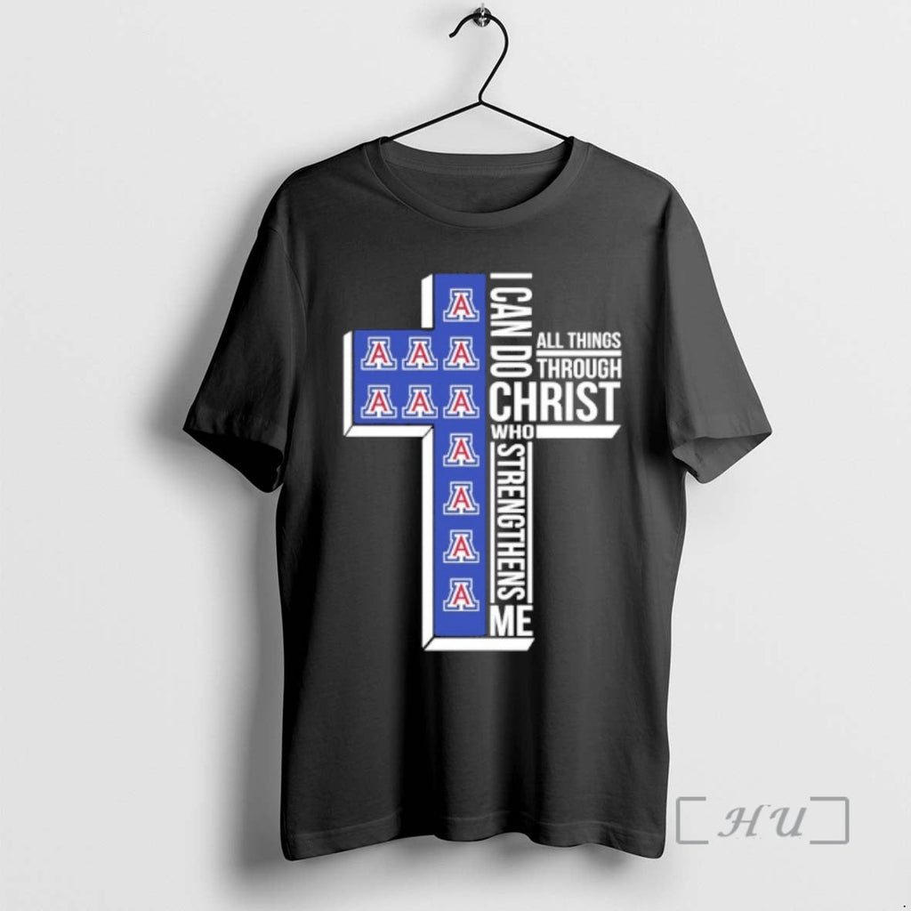 Officials Arizona Wildcats Cross I Can Do All Things Through Christ Who Strengthen Me T-Shirts, Hoodie, Sweatshirt - T-Shirt, Sweatshirt, Hoodie