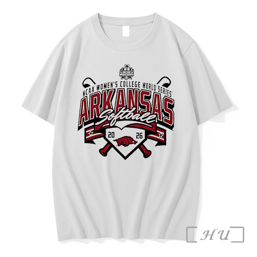 Officials Arkansas Razorback Softball 2026 Ncaa Womens College World Series Commemorative Premium T Shirts Sweater - T-Shirt, Sweatshirt, Hoodie