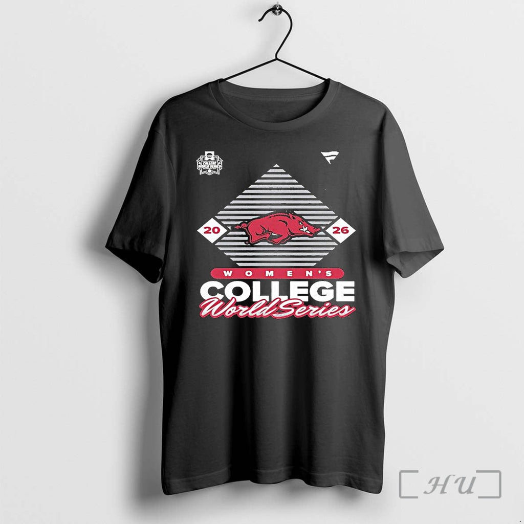 Officials Arkansas Razorbacks 2026 Ncaa Softball Womens College World Series 1 Premium T Shirts Sweater - T-Shirt, Sweatshirt, Hoodie