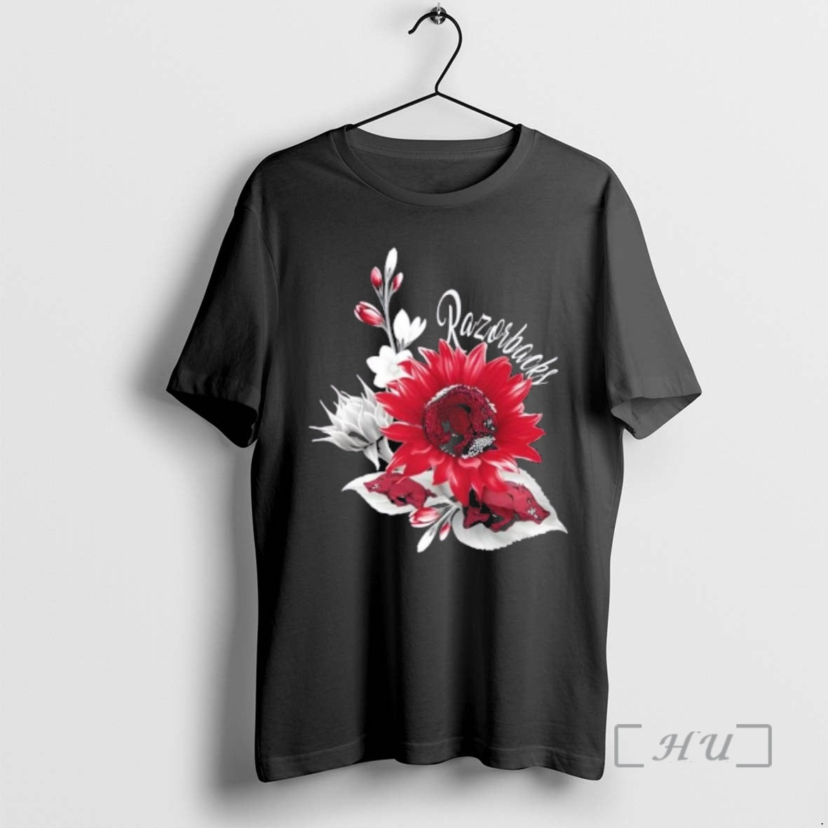 Officials Arkansas Razorbacks Football X Sunflower Floral T-Shirts, Hoodie, Sweatshirt - T-Shirt, Sweatshirt, Hoodie
