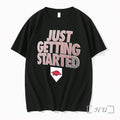 Officials Arkansas Razorbacks Softball 2026 Womens College World Just Getting Started Tee Premium T Shirts - T-Shirt, Sweatshirt, Hoodie