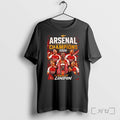 Officials Arsenal Champions 2026 Premier League Team Kings Of London Unisex T-shirt, Sweatshirt, Hoodie, Long Sleeve Tee - T-Shirt, Sweatshirt, Hoodie