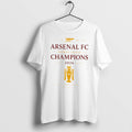 Officials Arsenal Fc Champions 2026 Premier League Winners Tee Premium T Shirt Unisex T-shirt, Sweatshirt, Hoodie, Long Sleeve Tee - T-Shirt, Sweatshirt, Hoodie
