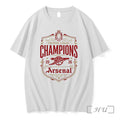 Officials Arsenal Premier League Champions Retro Football Fan Unisex T-shirt, Sweatshirt, Hoodie, Long Sleeve Tee - T-Shirt, Sweatshirt, Hoodie