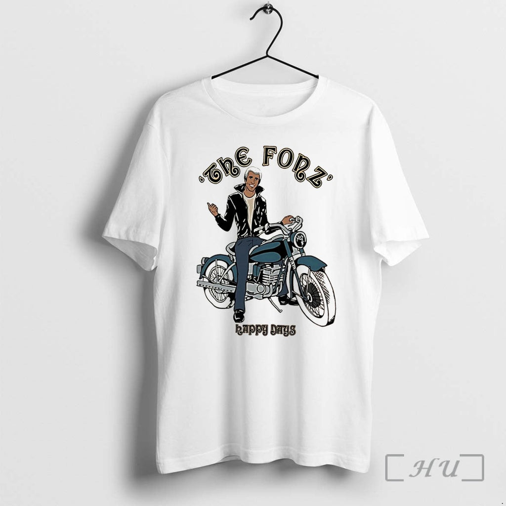 Officials Arthur Fonzarelli The Fonz Happy Days Graphic Tee Unisex T-shirt, Sweatshirt, Hoodie, Long Sleeve Tee - T-Shirt, Sweatshirt, Hoodie