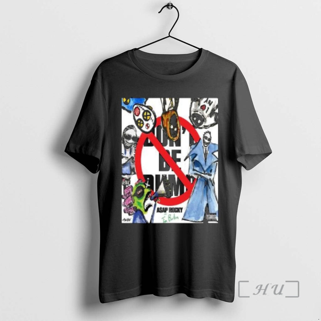 Officials Asap Rocky Dont Be Dumb Album Cover Circle Black T-Shirts, Hoodie, Sweatshirt - T-Shirt, Sweatshirt, Hoodie