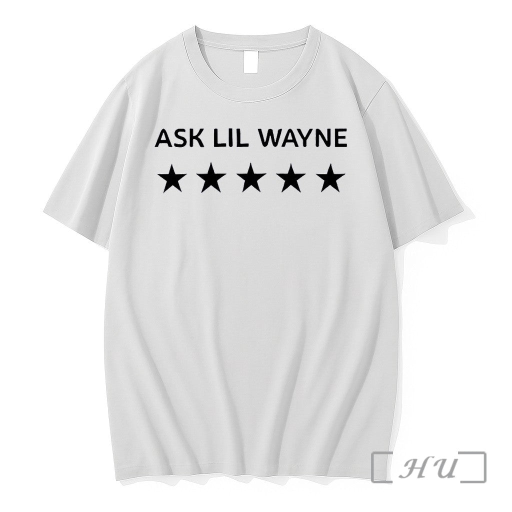 Officials Ask Lil Wayne Five Star White Premium T Shirts Sweater Hoodie Jpg Unisex T-shirt, Sweatshirt, Hoodie, Long Sleeve Tee - T-Shirt, Sweatshirt, Hoodie