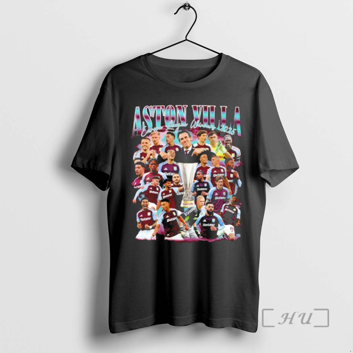 Officials Aston Villa Premier League Winners 2026 Graphic Unisex T-shirt, Sweatshirt, Hoodie, Long Sleeve Tee - T-Shirt, Sweatshirt, Hoodie