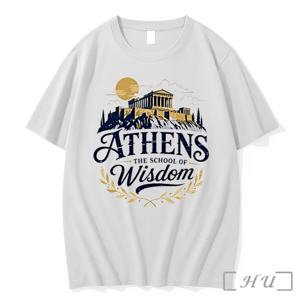 Officials Athens The School Of Wisdom Premium T Shirts Sweater Hoodie Jpg Unisex T-shirt, Sweatshirt, Hoodie, Long Sleeve Tee - T-Shirt, Sweatshirt, Hoodie