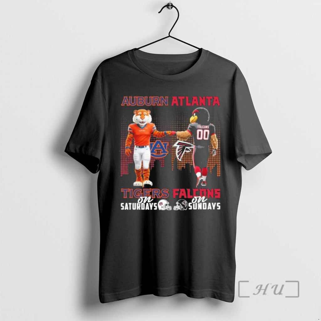 Officials Auburn Tigers Saturdays X Atlanta Falcons Sundays T-Shirts, Hoodie, Sweatshirt - T-Shirt, Sweatshirt, Hoodie