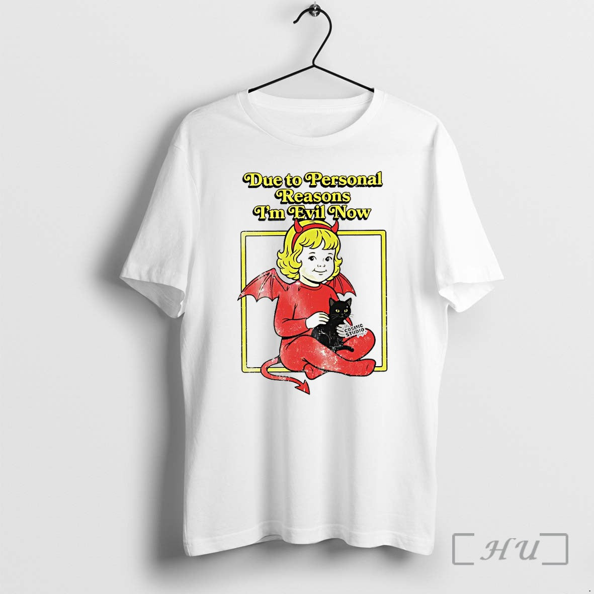 Officials Baby Devil Due To Personal Reasons Im Evil Now Unisex T-shirt, Sweatshirt, Hoodie, Long Sleeve Tee - T-Shirt, Sweatshirt, Hoodie