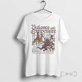Officials Balance Composure Crosses Circle White T-Shirts, Hoodie, Sweatshirt - T-Shirt, Sweatshirt, Hoodie