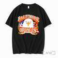 Officials Baltimore Orioles Americana Eagle Celebrating Americas 250th Tee Unisex T-shirt, Sweatshirt, Hoodie, Long Sleeve Tee - T-Shirt, Sweatshirt, Hoodie