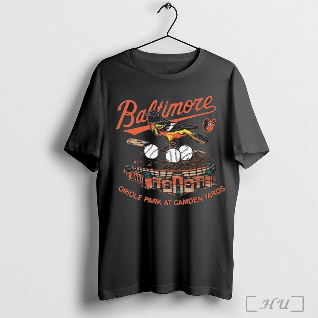 Officials Baltimore Orioles Hyper Local Refresh Oriole Park At Camden Yards 2025 T Shirt Unisex T-shirt, Sweatshirt, Hoodie, Long Sleeve Tee - T-Shirt, Sweatshirt, Hoodie