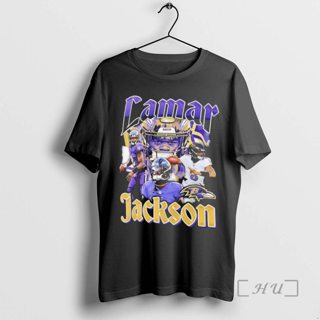 Officials Baltimore Ravens Lamar Jackson Notorious Graphics T-Shirts, Hoodie, Sweatshirt - T-Shirt, Sweatshirt, Hoodie