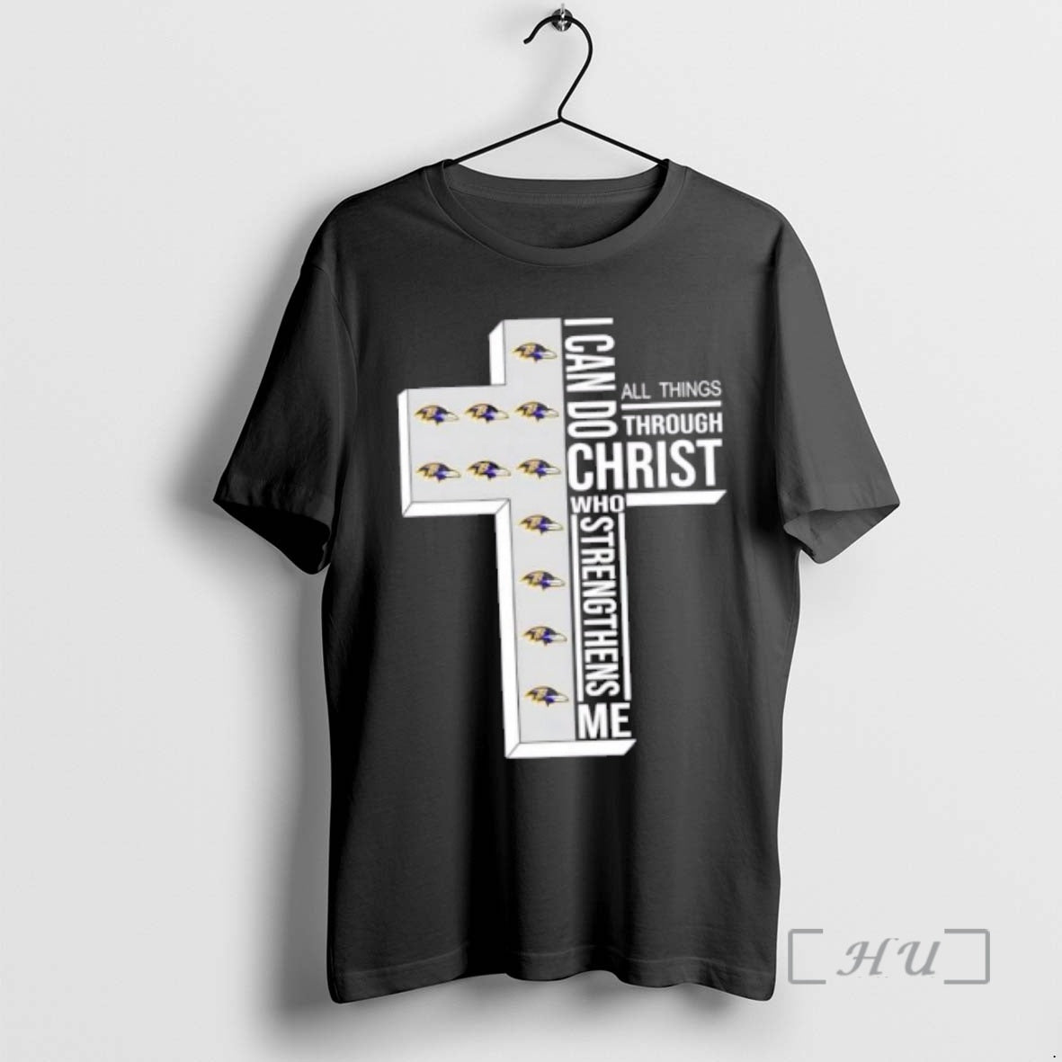 Officials Baltimore Ravens Football X I Can Do All Things Through Christ Who Strengthens Me T-Shirts, Hoodie, Sweatshirt - T-Shirt, Sweatshirt, Hoodie