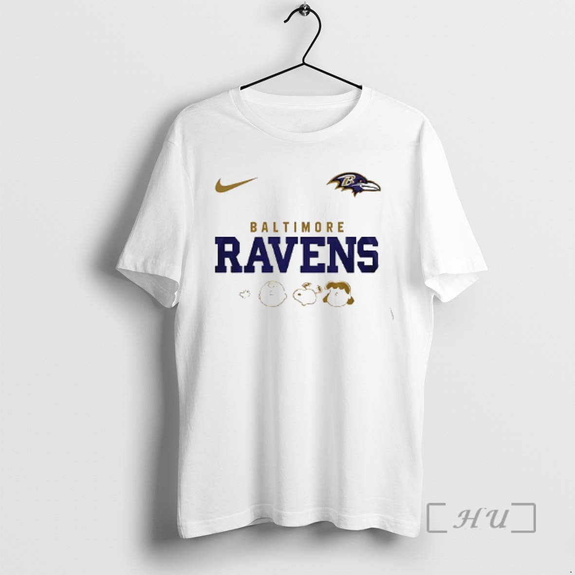 Officials Baltimore Ravens X Peanuts Abbey Road Cartoon Double Sided T-Shirts, Hoodie, Sweatshirt - T-Shirt, Sweatshirt, Hoodie