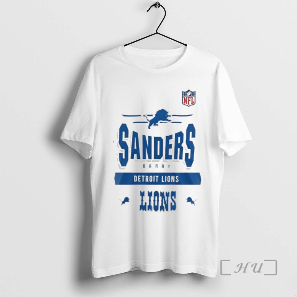 Officials Barry Sanders Detroit Lions Name Number Team Origins Vintage Logo T-Shirts, Hoodie, Sweatshirt - T-Shirt, Sweatshirt, Hoodie