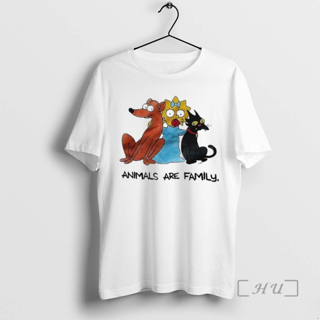 Officials Bart Simpsons Family Pets Animals Are Family T-Shirts, Hoodie, Sweatshirt - T-Shirt, Sweatshirt, Hoodie