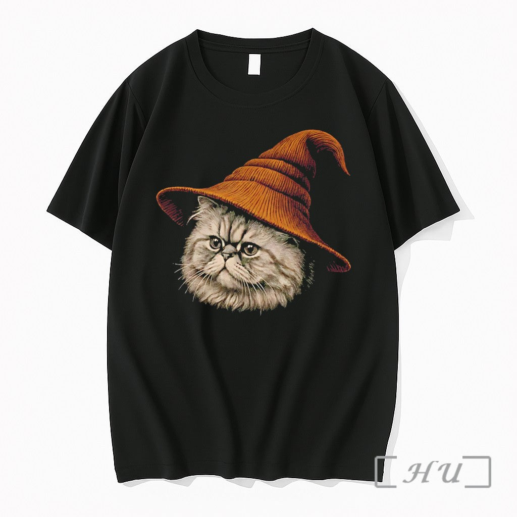 Officials Beanie Cat Wizard Cartoon Tee Premium T Shirts Sweater Hoodie Jpg Unisex T-shirt, Sweatshirt, Hoodie, Long Sleeve Tee - T-Shirt, Sweatshirt, Hoodie
