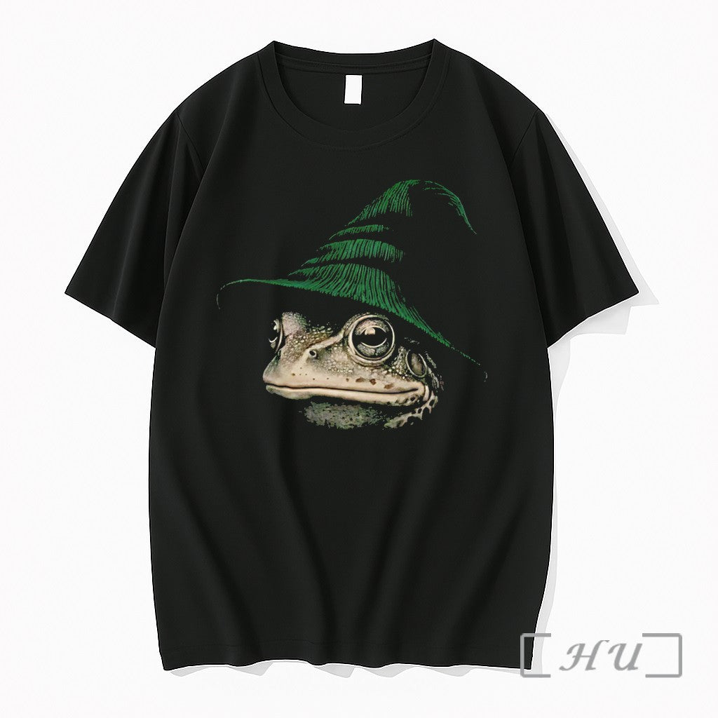 Officials Beanie Frog Wizard Cartoon Tee Premium T Shirts Sweater Hoodie Jpg Unisex T-shirt, Sweatshirt, Hoodie, Long Sleeve Tee - T-Shirt, Sweatshirt, Hoodie