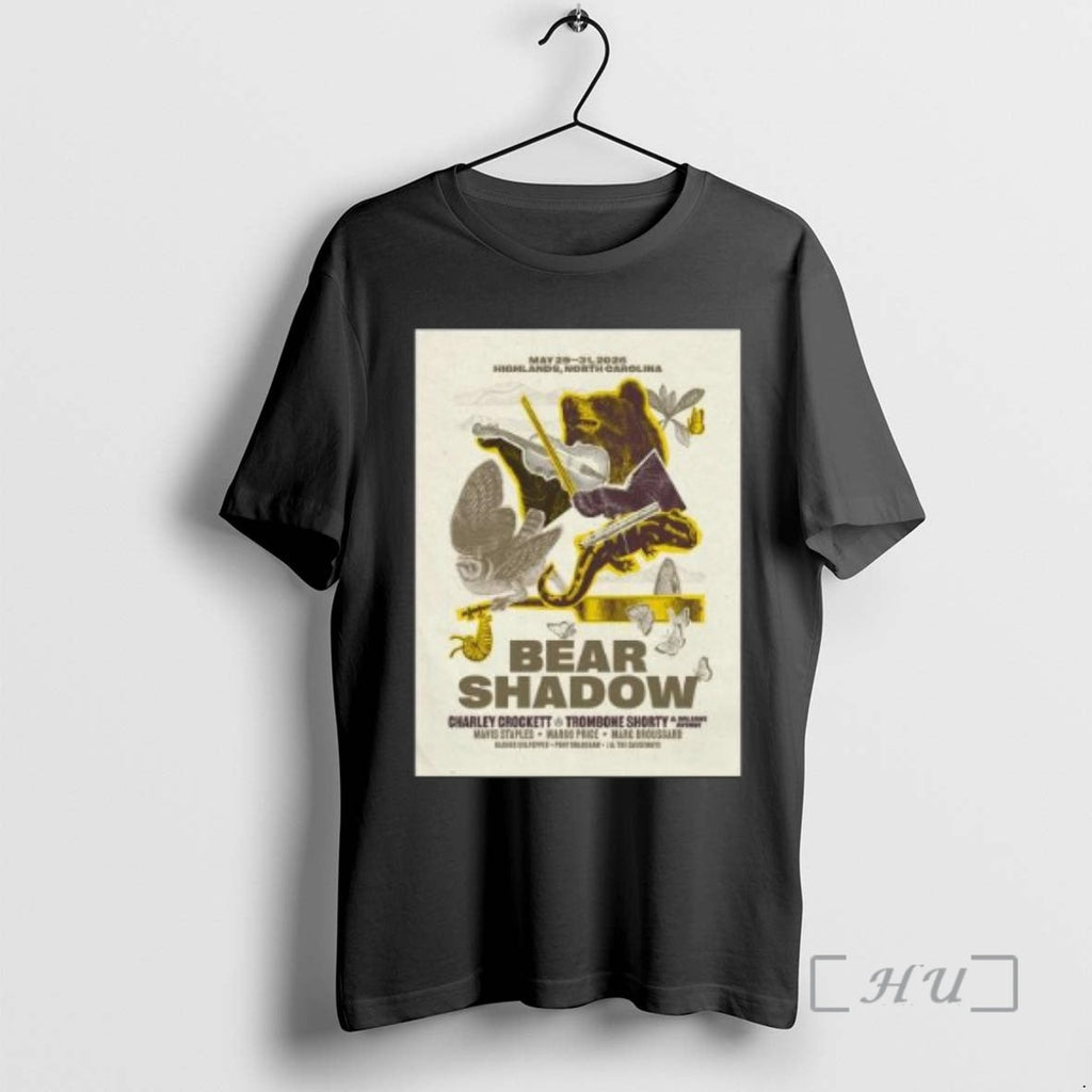 Officials Bear Shadow Festival May 29 31 2026 Highlands North Carolina Circle Black T-Shirts, Hoodie, Sweatshirt - T-Shirt, Sweatshirt, Hoodie
