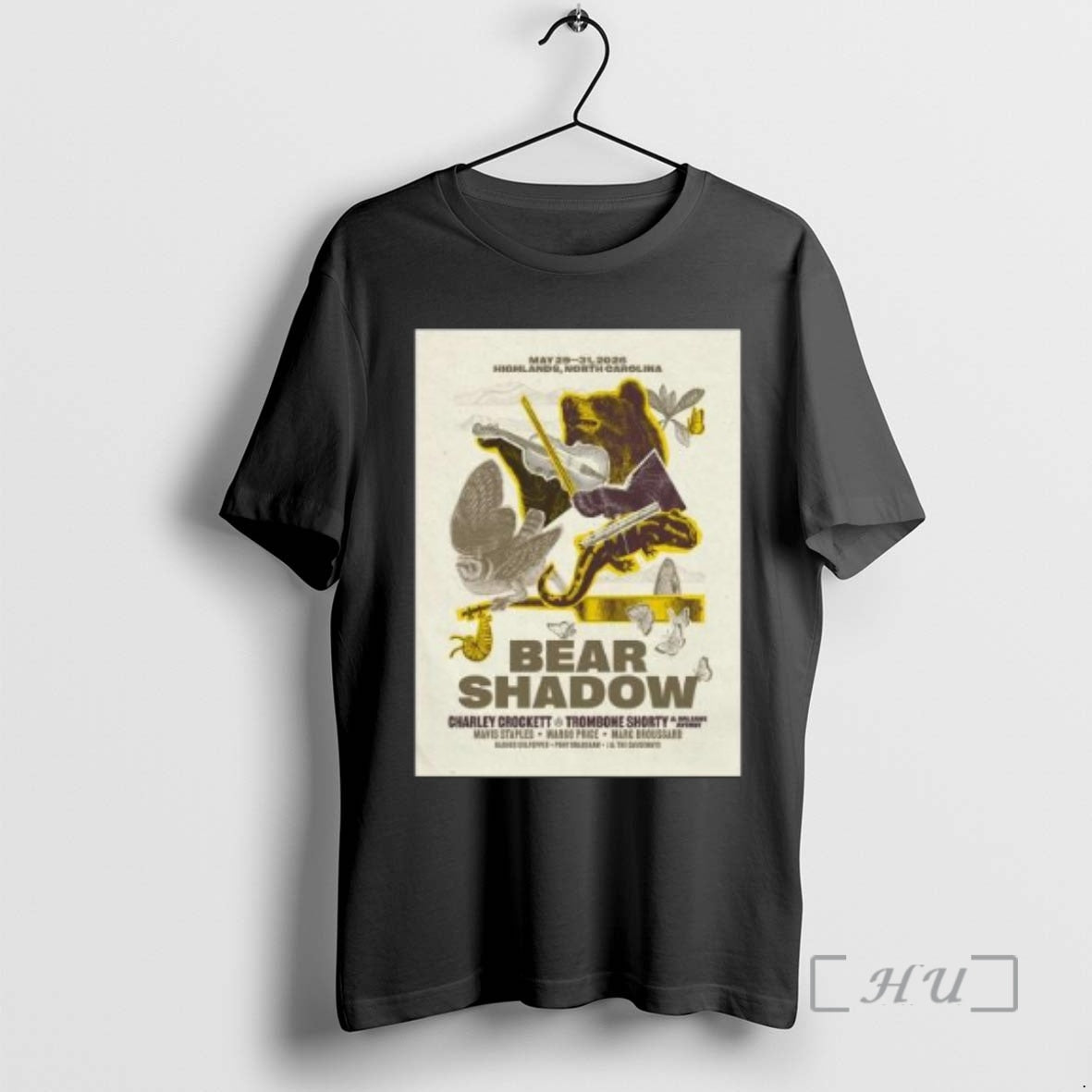 Officials Bear Shadow Festival May 29 31 2026 Highlands North Carolina Circle Black T-Shirts, Hoodie, Sweatshirt - T-Shirt, Sweatshirt, Hoodie