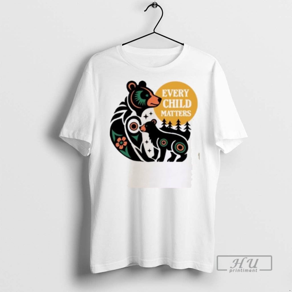 Officials Bears Every Child Matters Awareness T Shirt Unisex T-shirt, Sweatshirt, Hoodie, Long Sleeve Tee - T-Shirt, Sweatshirt, Hoodie