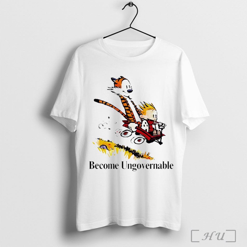 Officials Become Ungovernable Tiger T Shirt Unisex T-shirt, Sweatshirt, Hoodie, Long Sleeve Tee - T-Shirt, Sweatshirt, Hoodie
