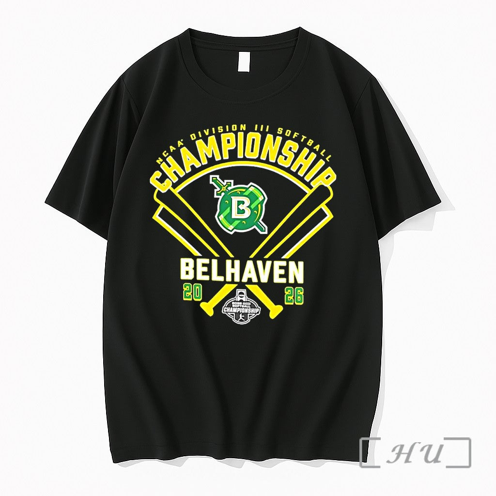 Officials Belhaven Blazers 2026 Ncaa Division Iii Softball Championship Team Logo Premium T Shirts Sweater - T-Shirt, Sweatshirt, Hoodie