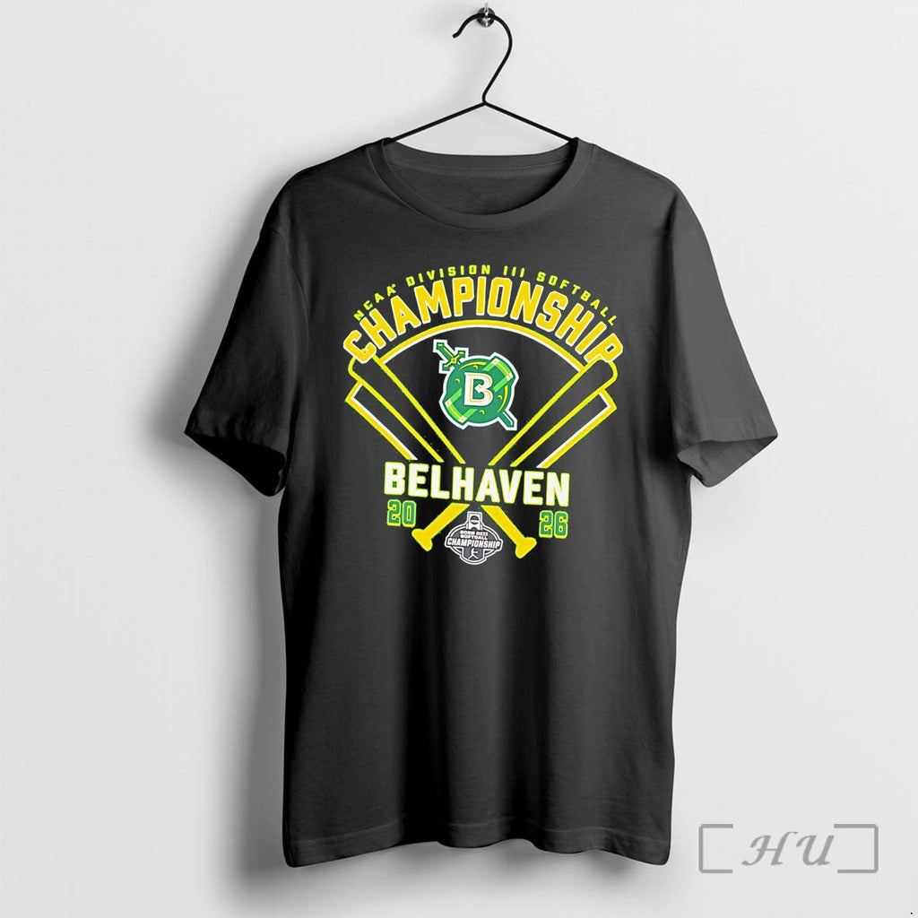 Officials Belhaven Softball Ncaa Division Ii Softball Championship 2026 Tee Unisex T-shirt, Sweatshirt, Hoodie, Long Sleeve Tee - T-Shirt, Sweatshirt, Hoodie