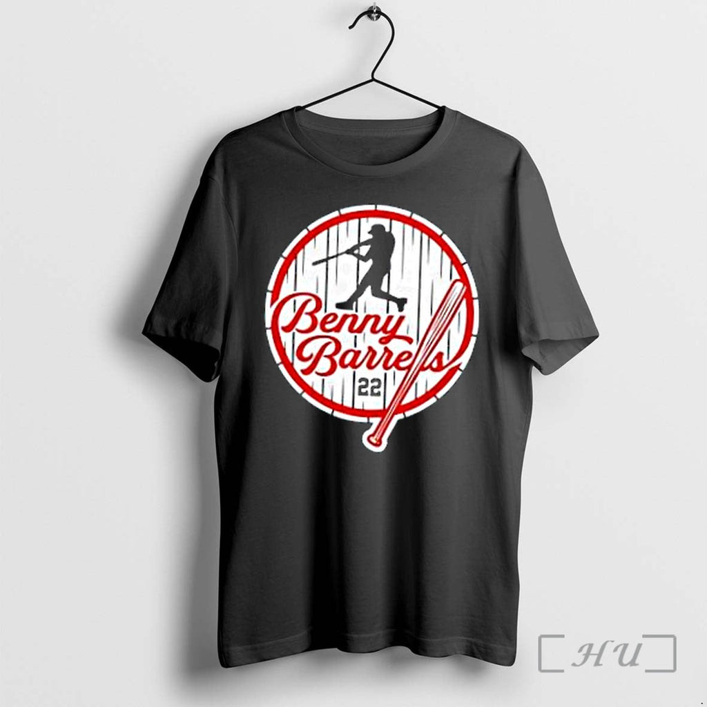 Officials Ben Rice Benny Barrels 22 Logo Premium T Shirts Sweater Hoodie Jpg Unisex T-shirt, Sweatshirt, Hoodie, Long Sleeve Tee - T-Shirt, Sweatshirt, Hoodie