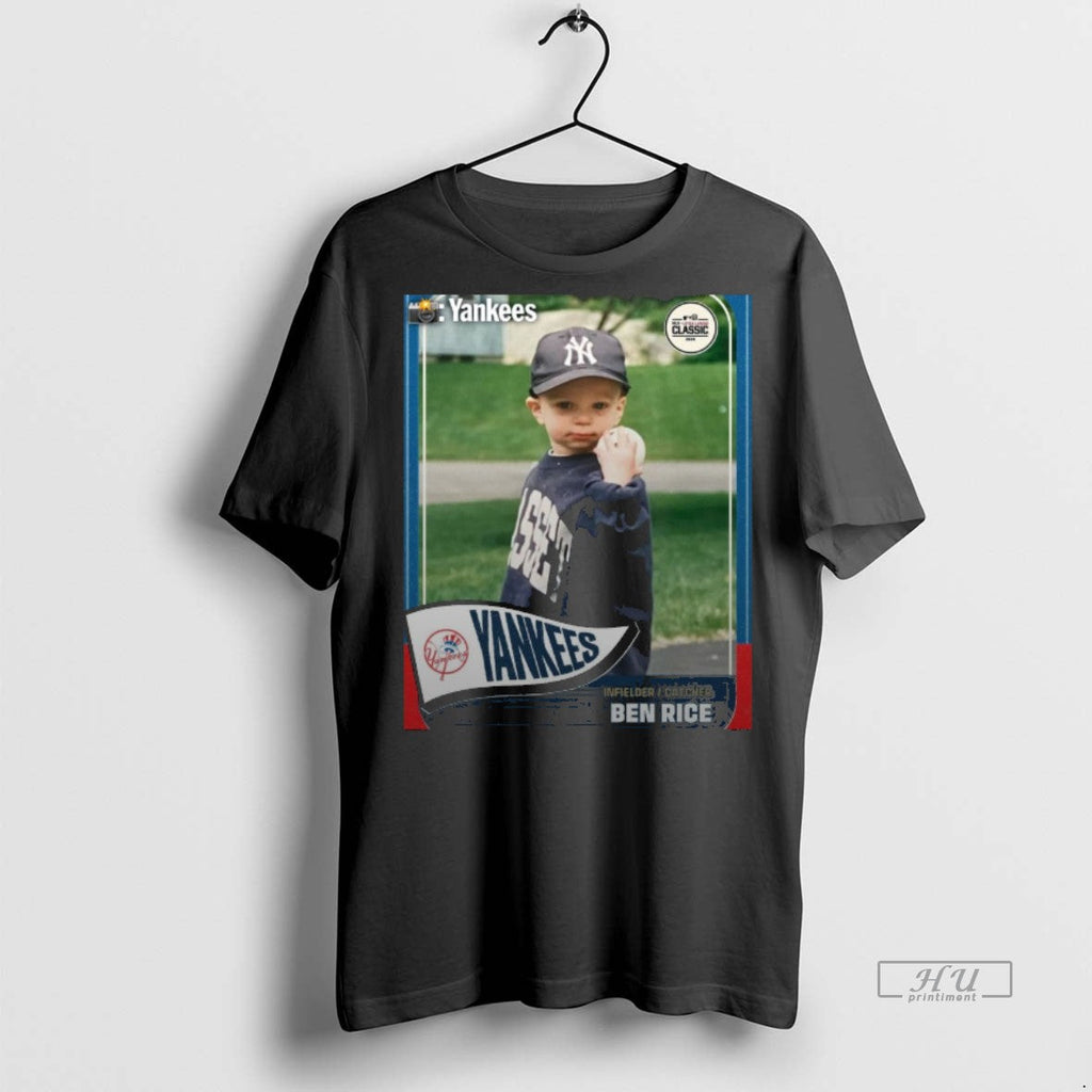 Officials Ben Rice Infielder Catcher New York Yankees Mlb Little League Classic In 2024 Unisex T-shirt, Sweatshirt, Hoodie, Long Sleeve Tee - T-Shirt, Sweatshirt, Hoodie