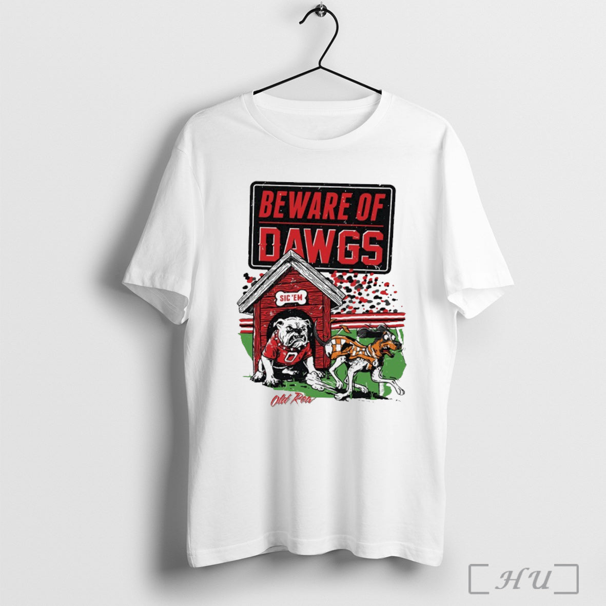 Officials Beware Of Dawgs Sic Em Bulldogs Beat Tennessee Volunteers T Shirt Unisex T-shirt, Sweatshirt, Hoodie, Long Sleeve Tee - T-Shirt, Sweatshirt, Hoodie
