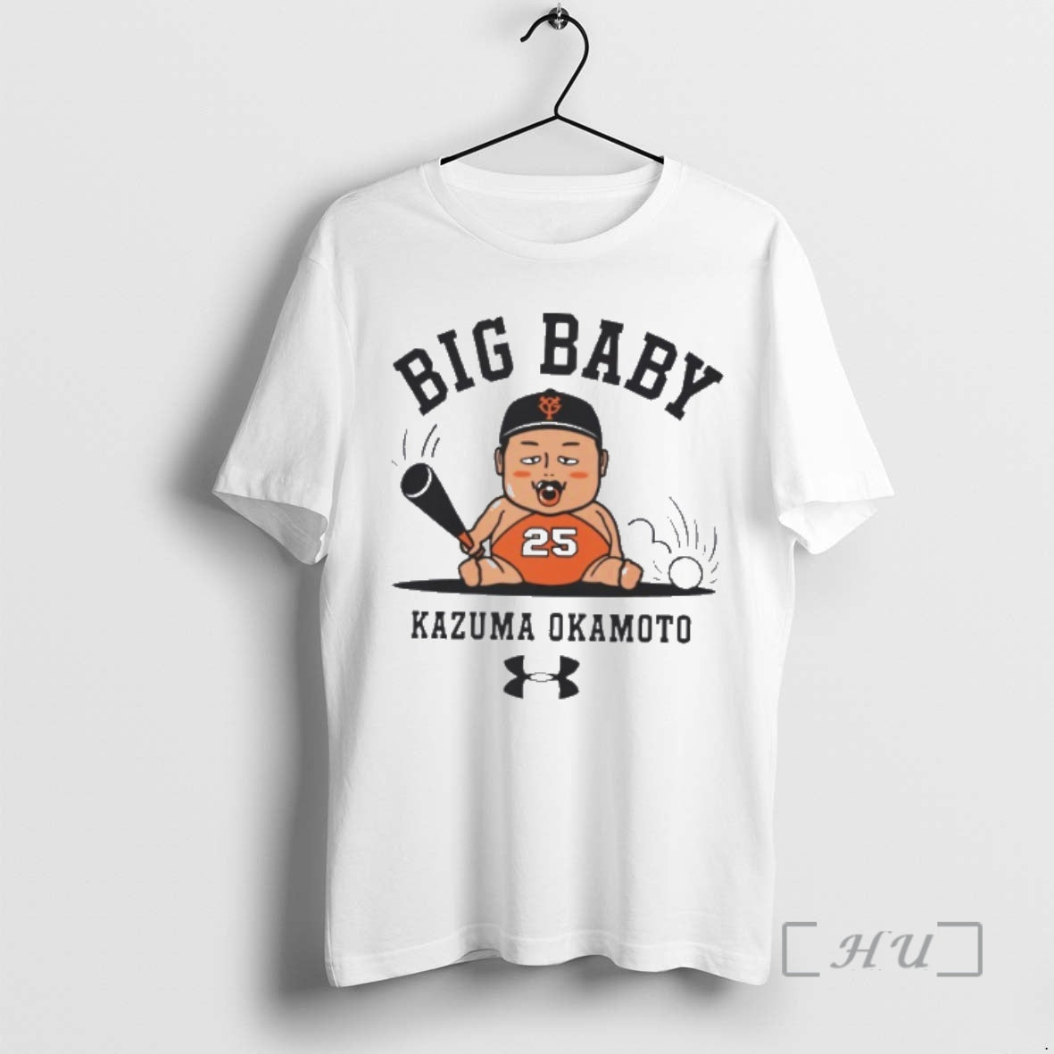 Officials Big Baby Kazuma Okamoto Caricature T-Shirts, Hoodie, Sweatshirt - T-Shirt, Sweatshirt, Hoodie