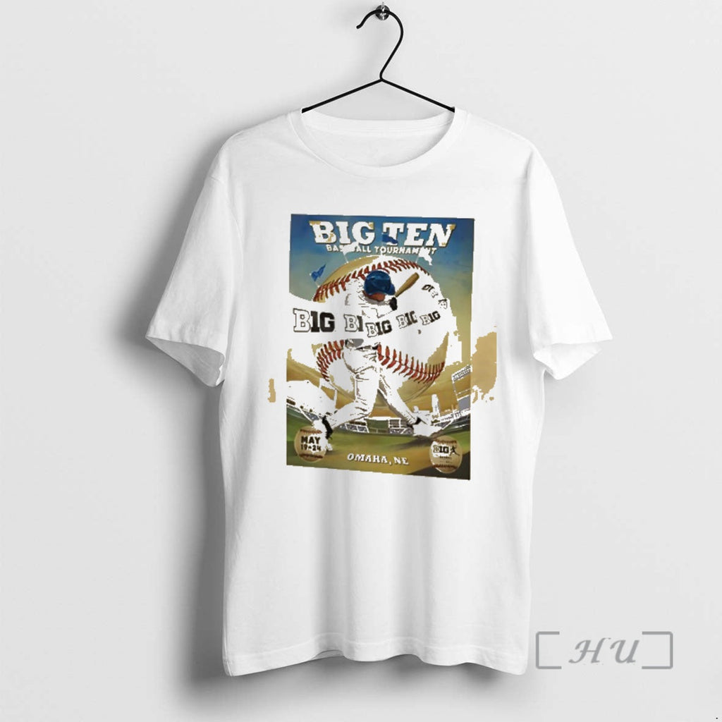 Officials Big Ten Baseball Tournament 2026 Unisex T-shirt, Sweatshirt, Hoodie, Long Sleeve Tee - T-Shirt, Sweatshirt, Hoodie