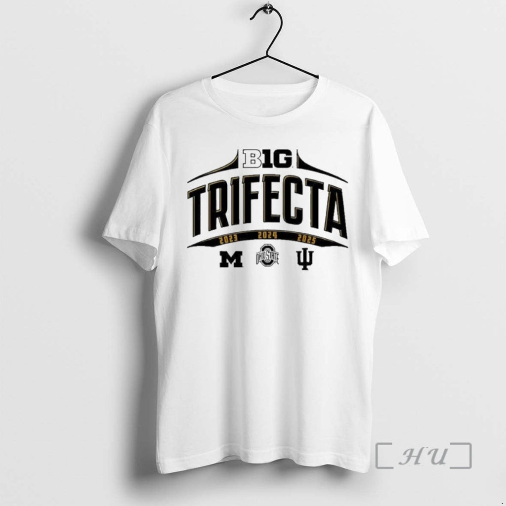Officials Big Ten College Football National Champions Trifecta 2 T-Shirts, Hoodie, Sweatshirt - T-Shirt, Sweatshirt, Hoodie